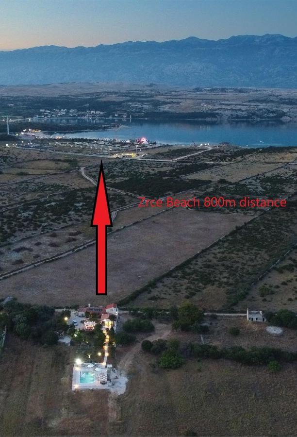 נובליה Villa Slatina Near Zrce Beach מראה חיצוני תמונה
